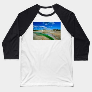 Geothermal Basin Baseball T-Shirt